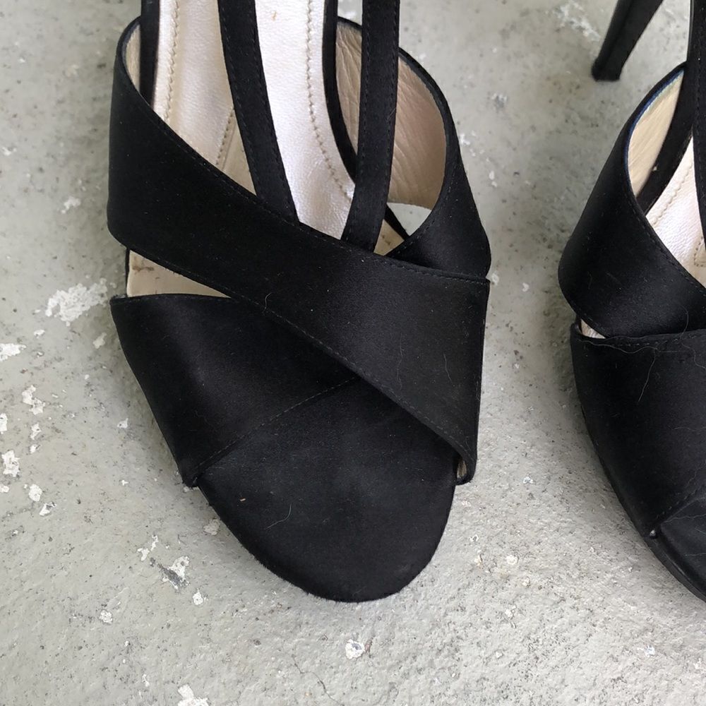Jil Sanders Satin peep toe - Picture 2 of 9